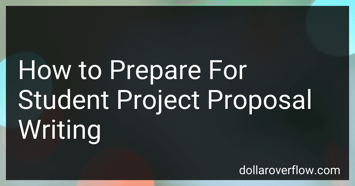How to Prepare For Student Project Proposal Writing image