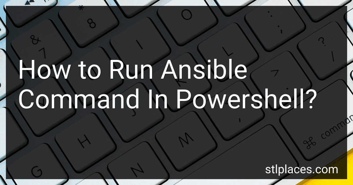How to Run Ansible Command In Powershell? preview