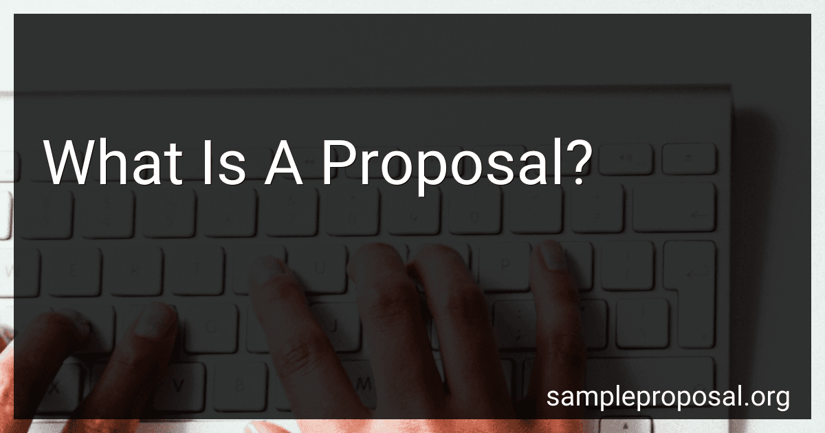 What Is A Proposal? image