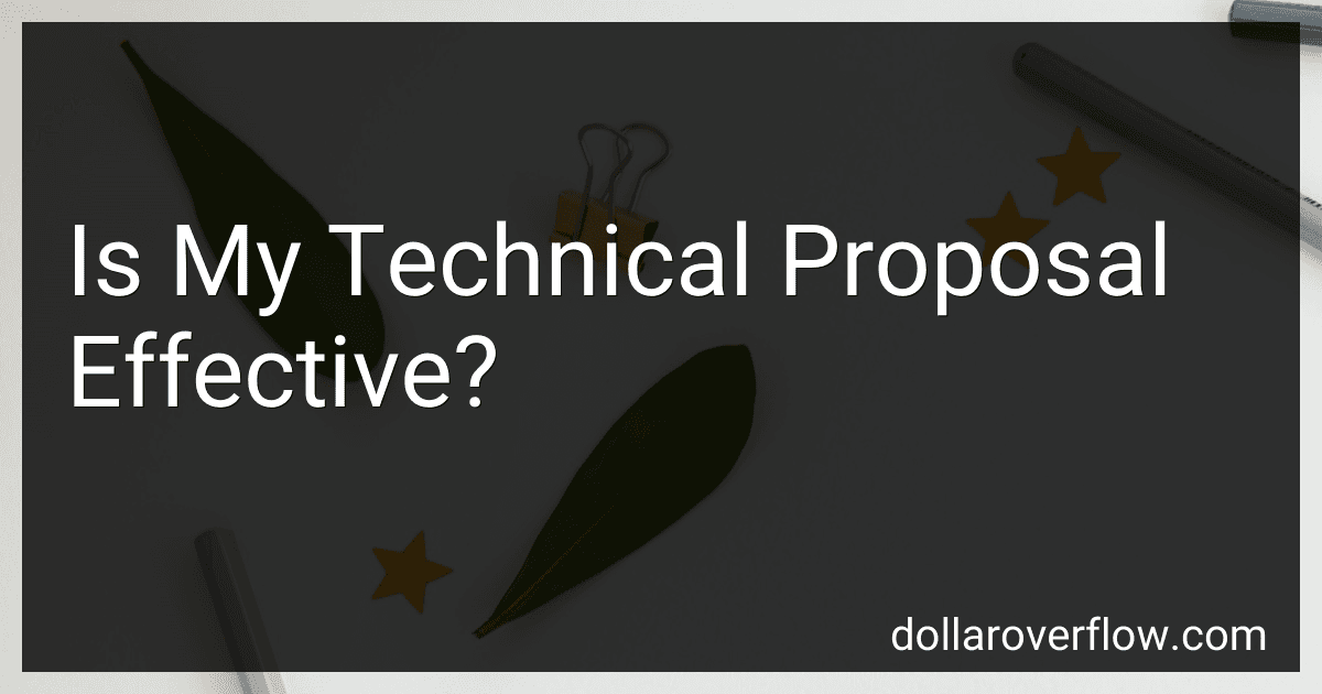 Is My Technical Proposal Effective? image