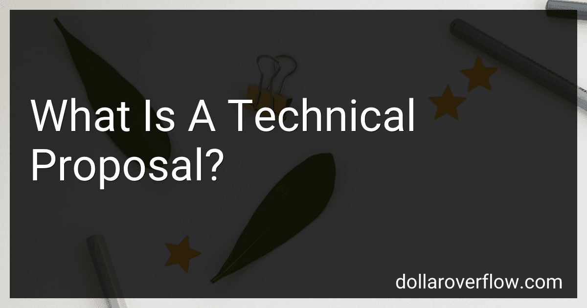 What Is A Technical Proposal? preview