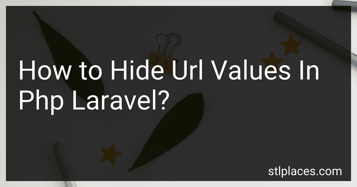 How to Hide Url Values In Php Laravel? preview