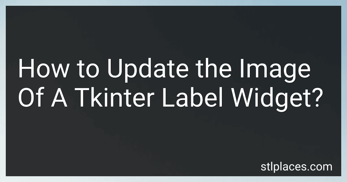 How to Update the Image Of A Tkinter Label Widget? image
