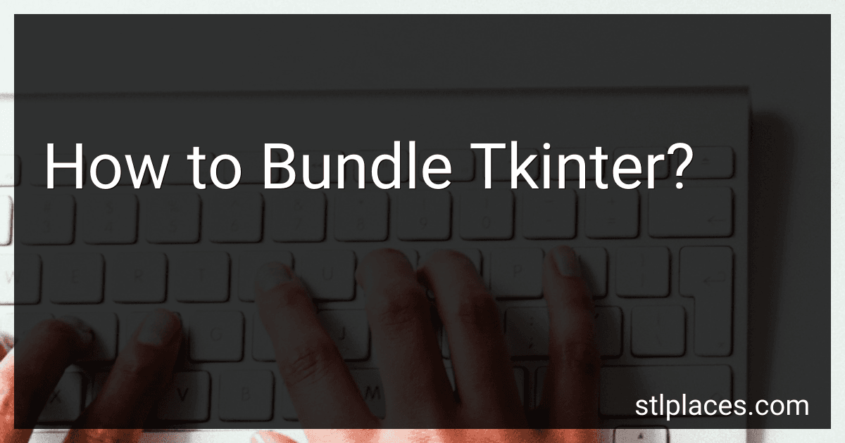 How to Bundle Tkinter? preview