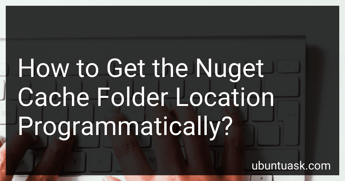 How to Get the Nuget Cache Folder Location Programmatically? preview