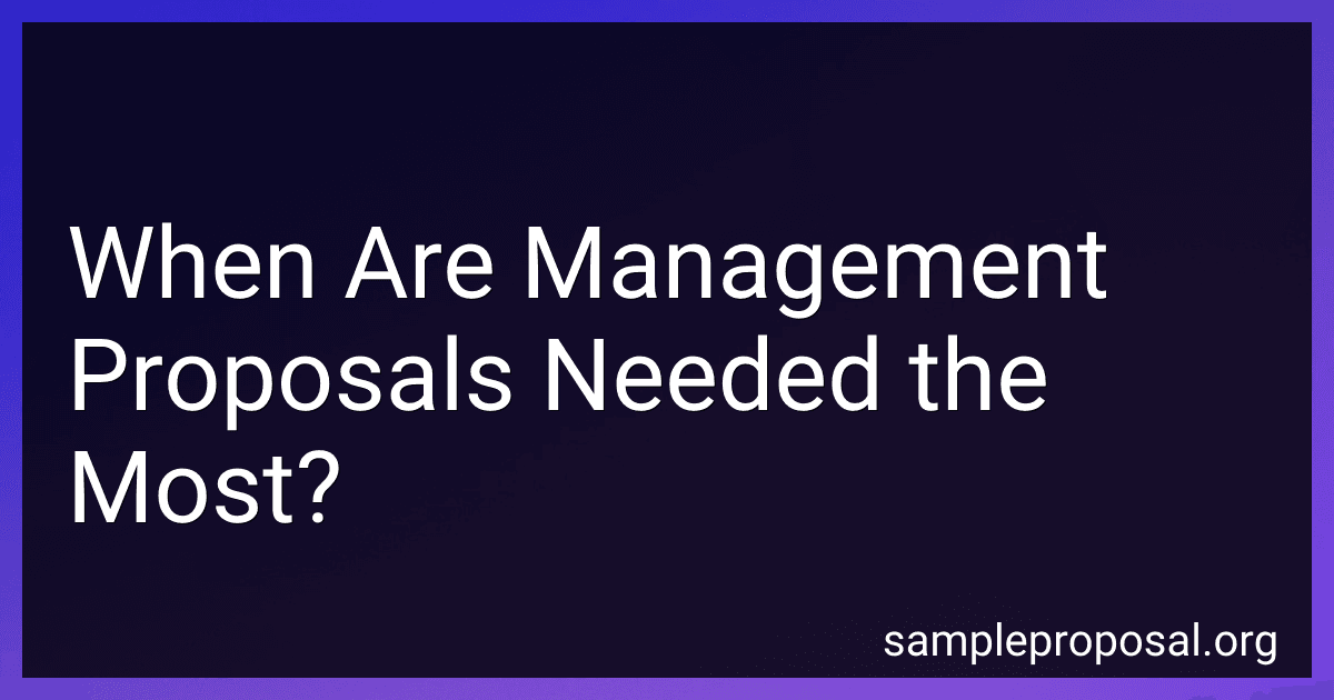 When Are Management Proposals Needed the Most? image