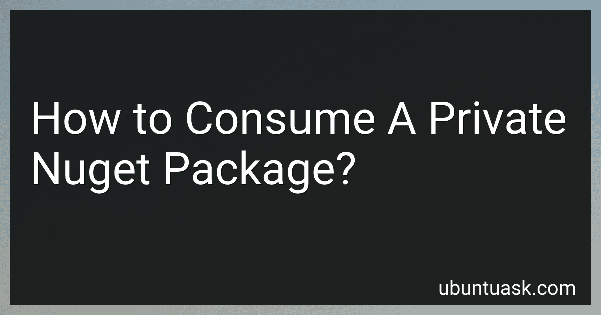 How to Consume A Private Nuget Package? image