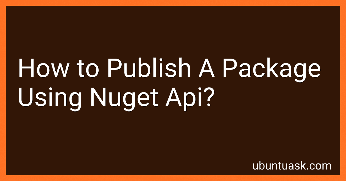 How to Publish A Package Using Nuget Api? image