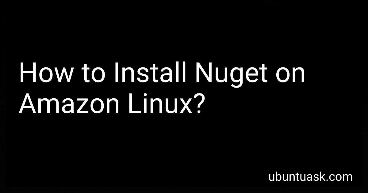 How to Install Nuget on Amazon Linux? preview