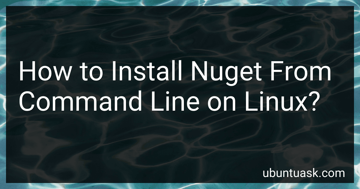 How to Install Nuget From Command Line on Linux? preview