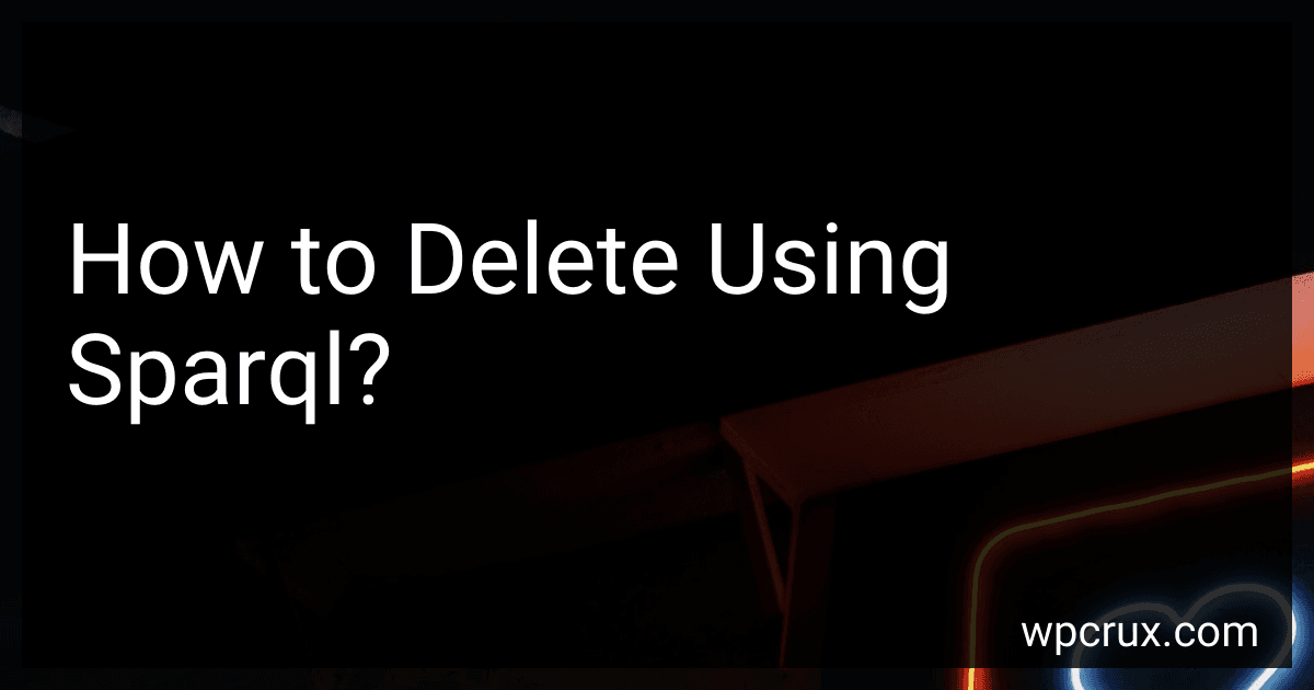How to Delete Using Sparql? preview