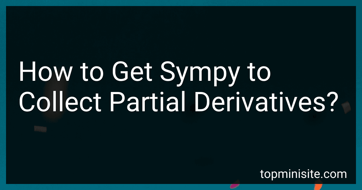 How to Get Sympy to Collect Partial Derivatives? image