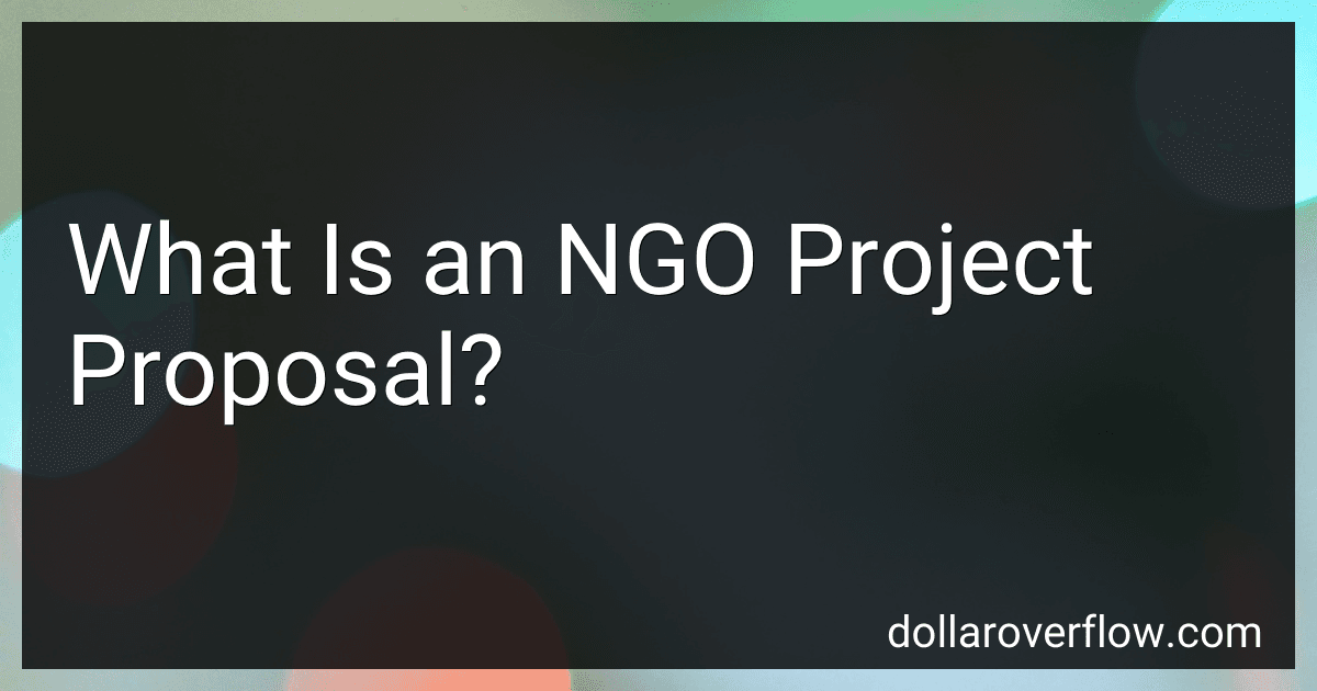 What Is an NGO Project Proposal? image