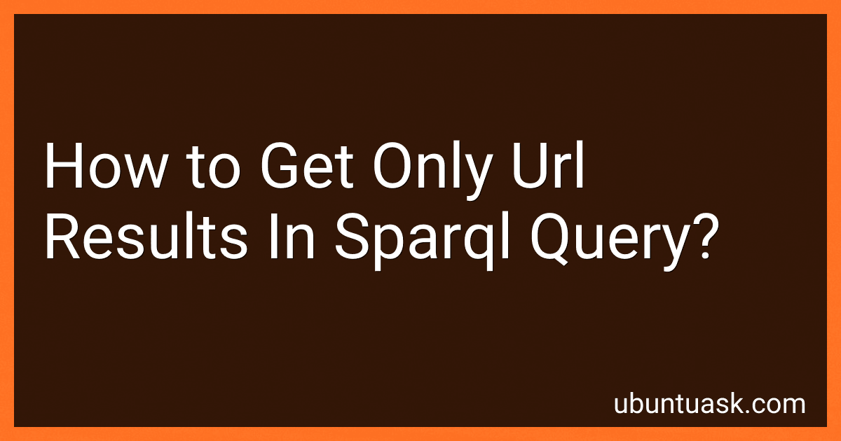 How to Get Only Url Results In Sparql Query? preview