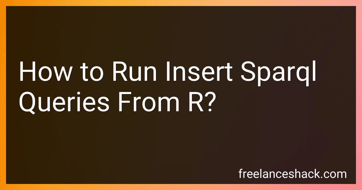 How to Run Insert Sparql Queries From R? preview