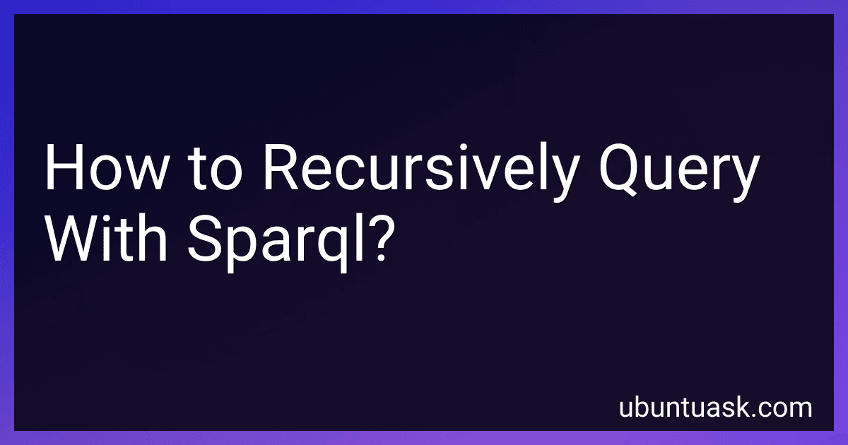 How to Recursively Query With Sparql? image