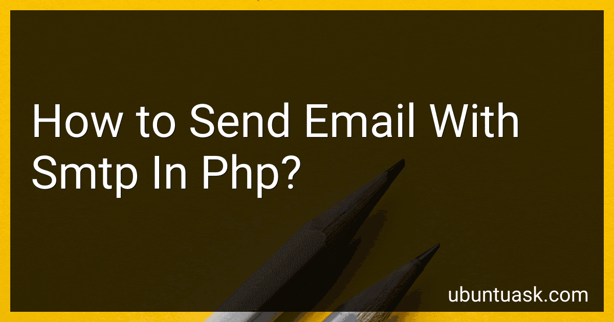 How to Send Email With Smtp In Php? image