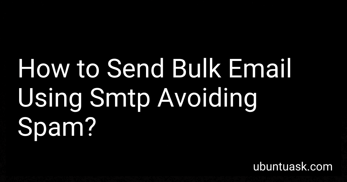 How to Send Bulk Email Using Smtp Avoiding Spam? preview