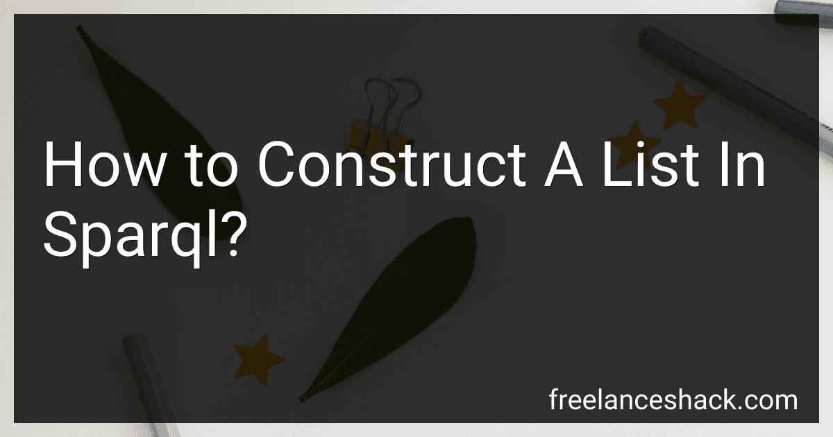How to Construct A List In Sparql? preview
