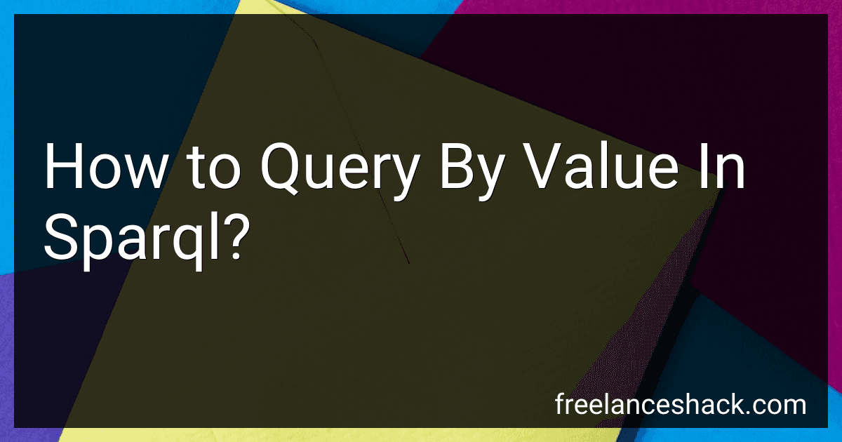 How to Query By Value In Sparql? image
