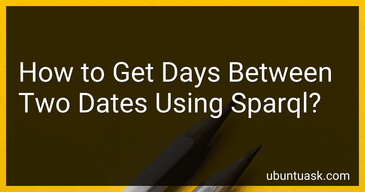 How to Get Days Between Two Dates Using Sparql? preview