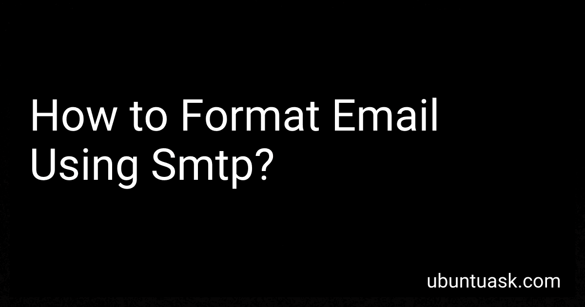 How to Format Email Using Smtp? image