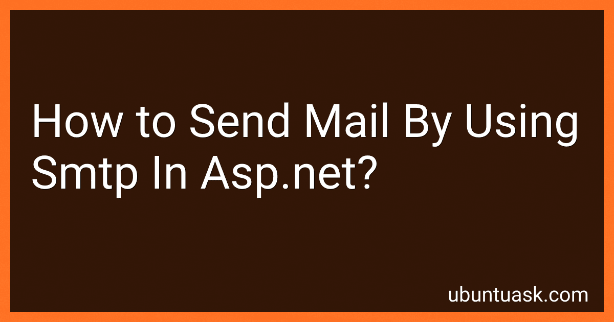 How to Send Mail By Using Smtp In Asp.net? preview