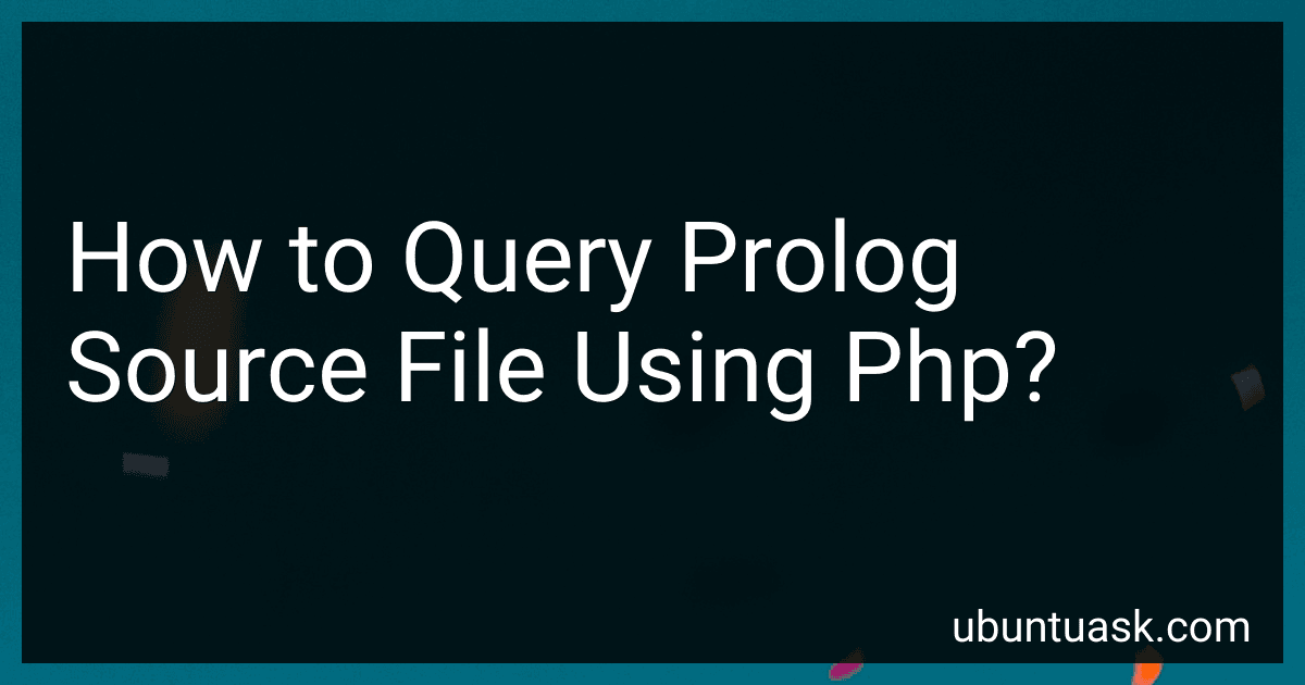 How to Query Prolog Source File Using Php? image