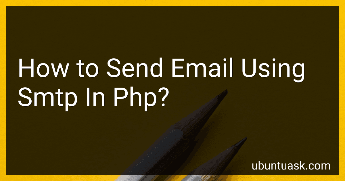 How to Send Email Using Smtp In Php? image