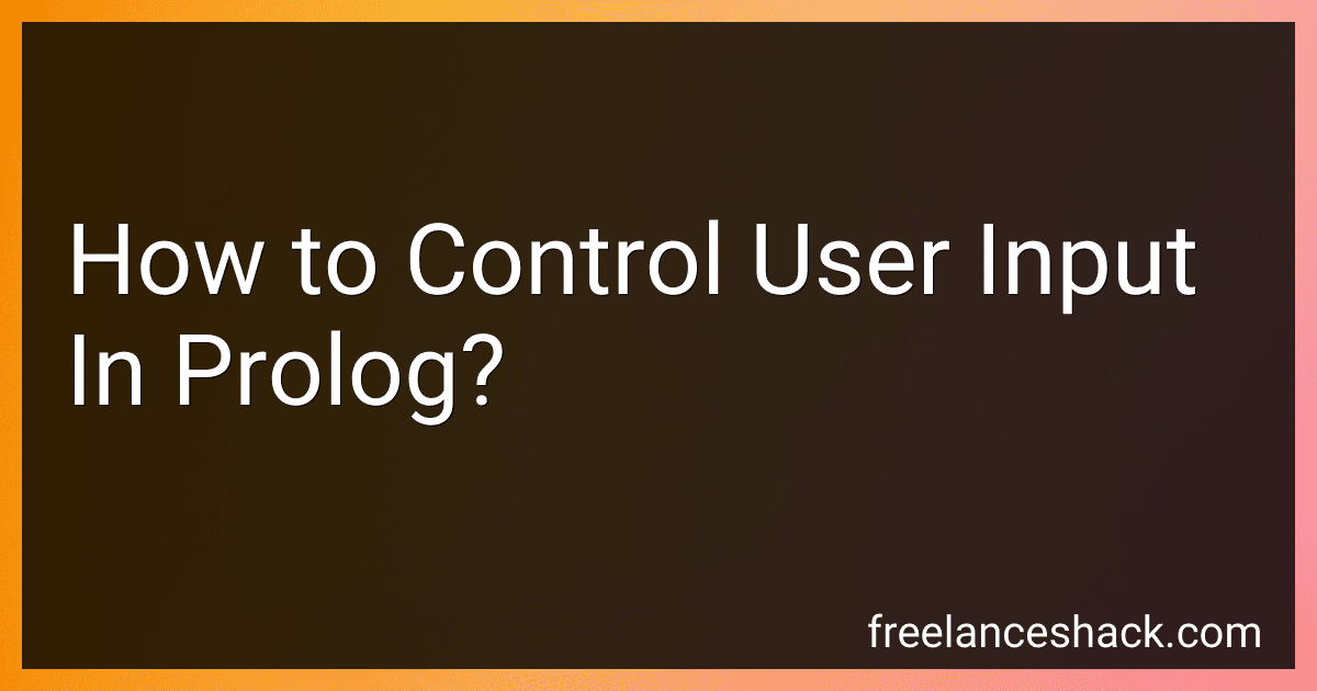 How to Control User Input In Prolog? preview