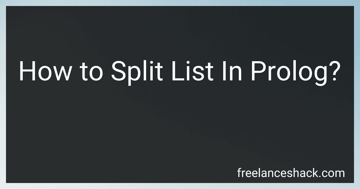 How to Split List In Prolog? preview