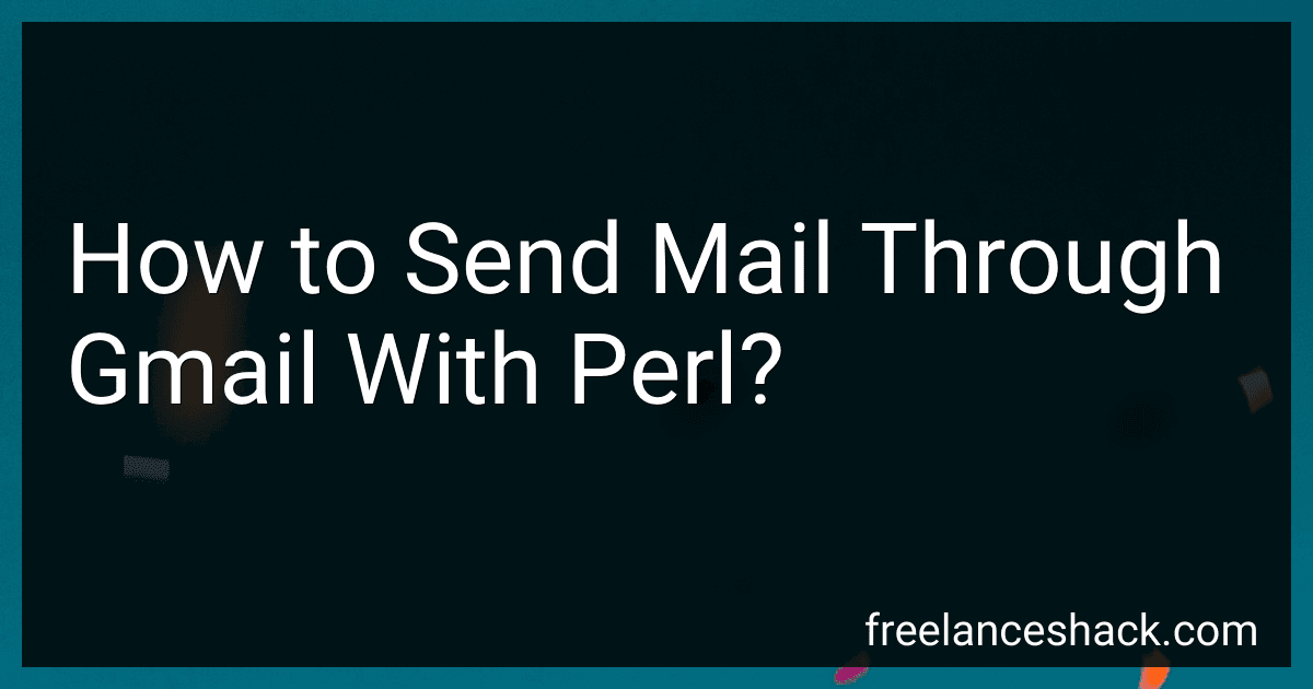 How to Send Mail Through Gmail With Perl? preview