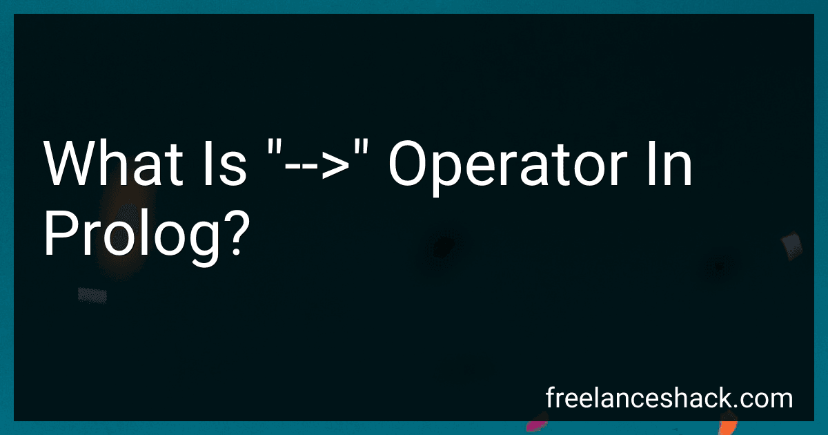What Is "-->" Operator In Prolog? preview