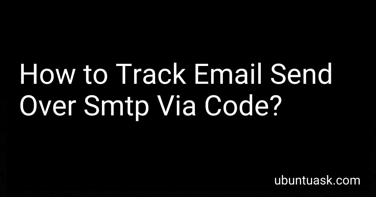 How to Track Email Send Over Smtp Via Code? image