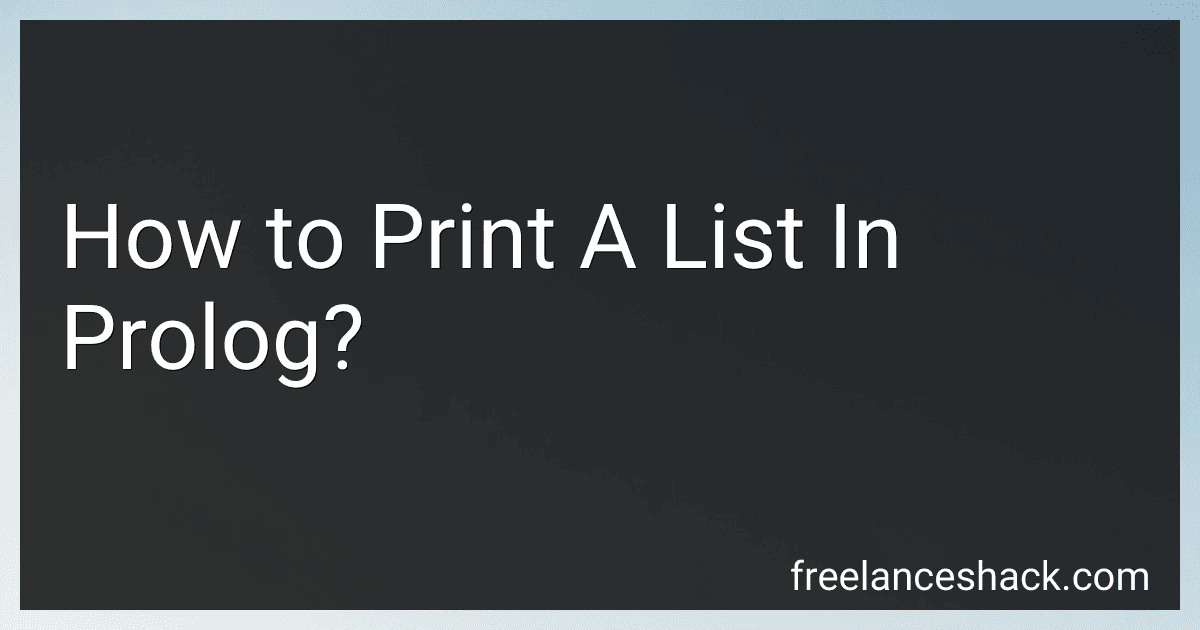 How to Print A List In Prolog? image