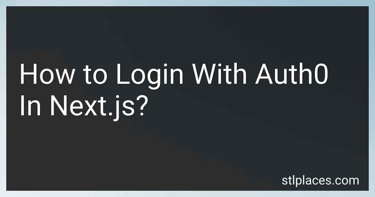 How to Login With Auth0 In Next.js? preview