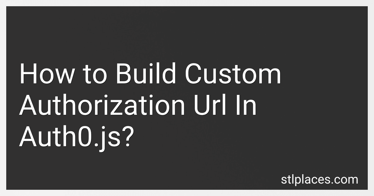 How to Build Custom Authorization Url In Auth0.js? preview