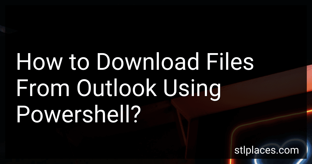 How to Download Files From Outlook Using Powershell? preview