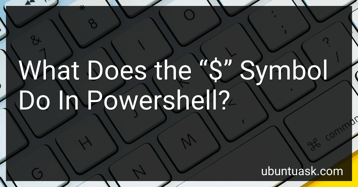 What Does the “$” Symbol Do In Powershell? preview
