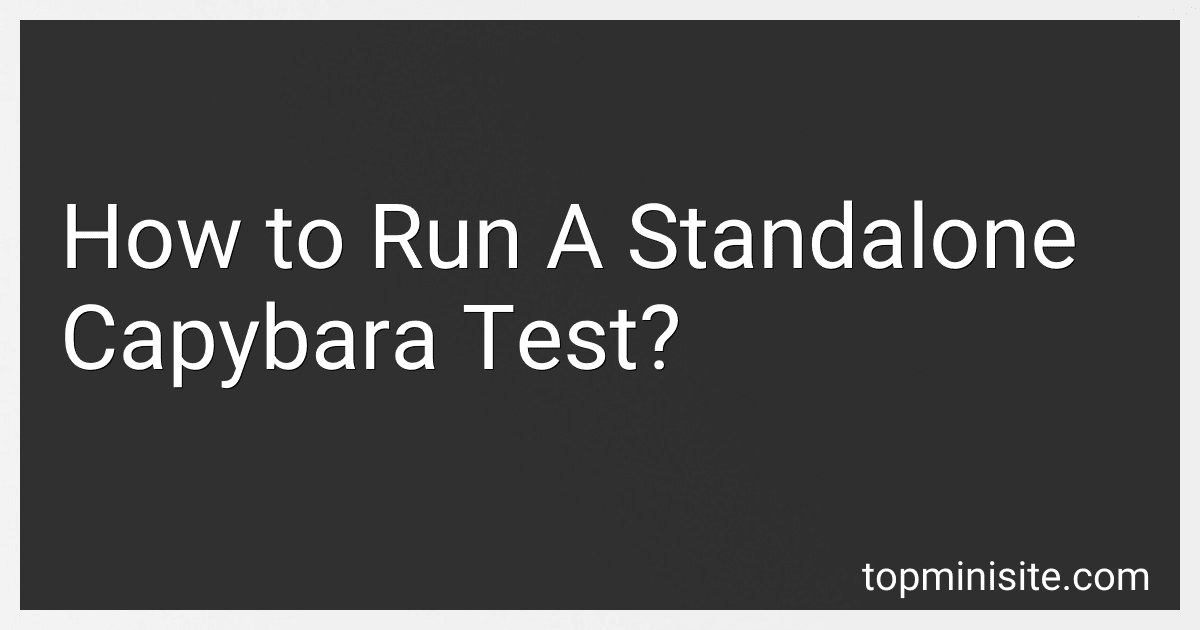 How to Run A Standalone Capybara Test? image