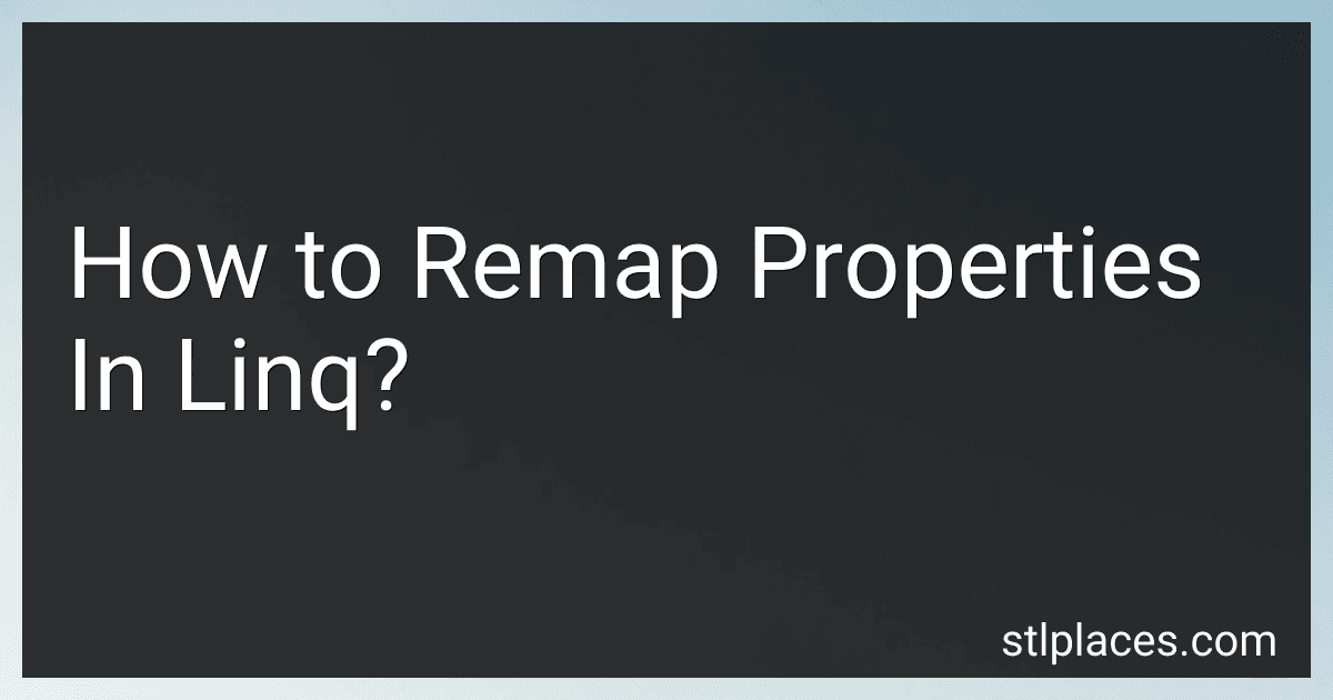 How to Remap Properties In Linq? preview