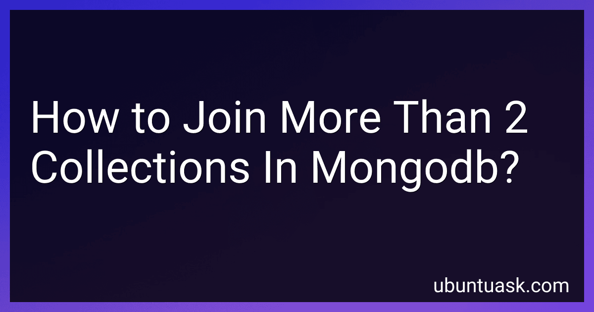 How to Join More Than 2 Collections In Mongodb? preview