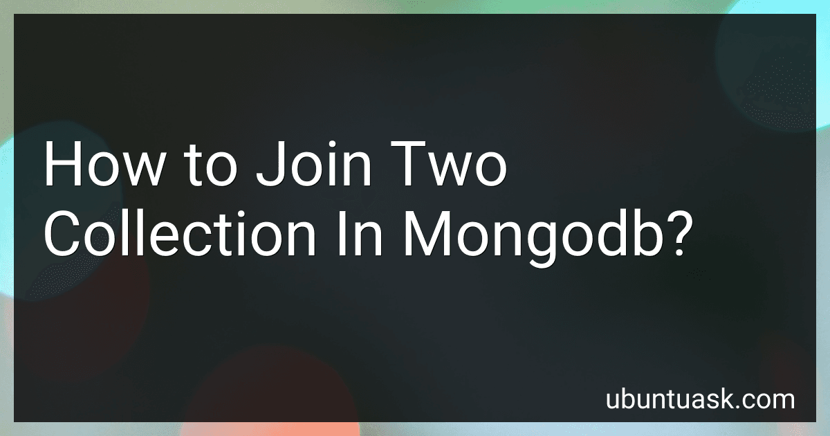 How to Join Two Collection In Mongodb? image