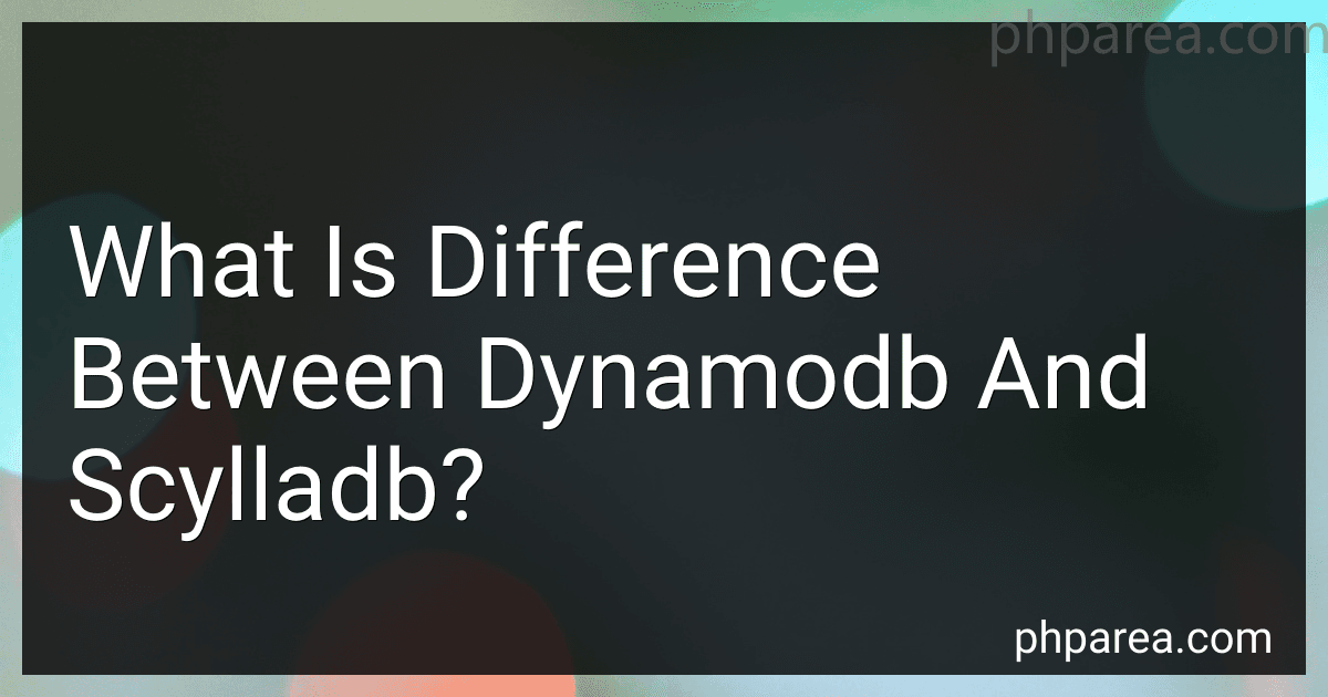 What Is Difference Between Dynamodb And Scylladb? preview