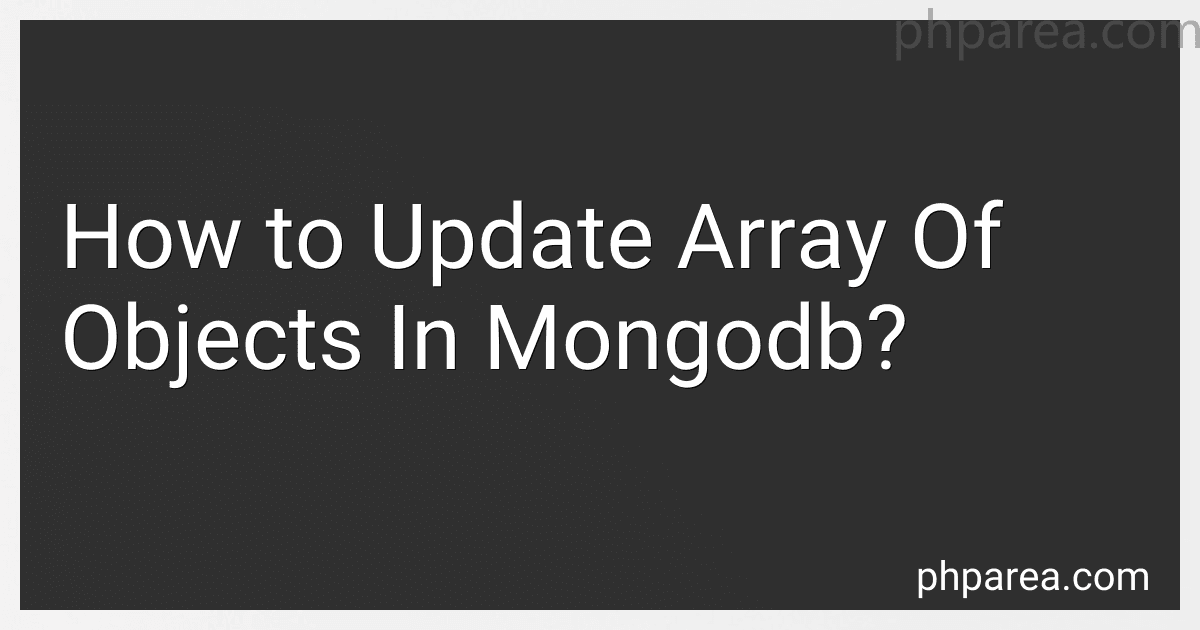 How to Update Array Of Objects In Mongodb? image