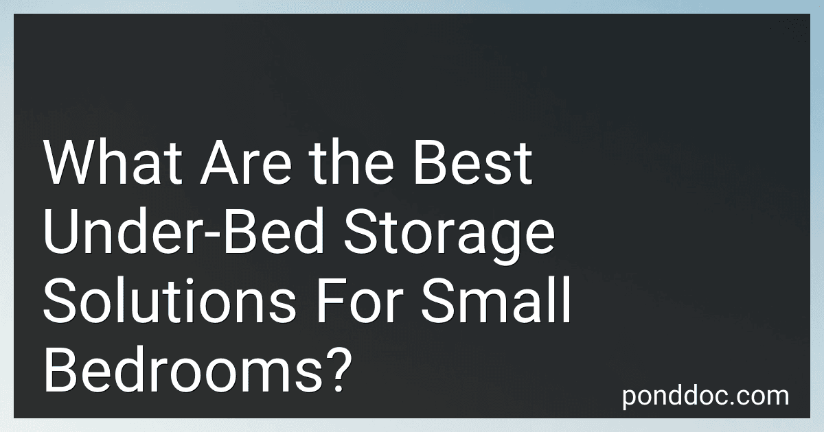 What Are the Best Under-Bed Storage Solutions For Small Bedrooms? image
