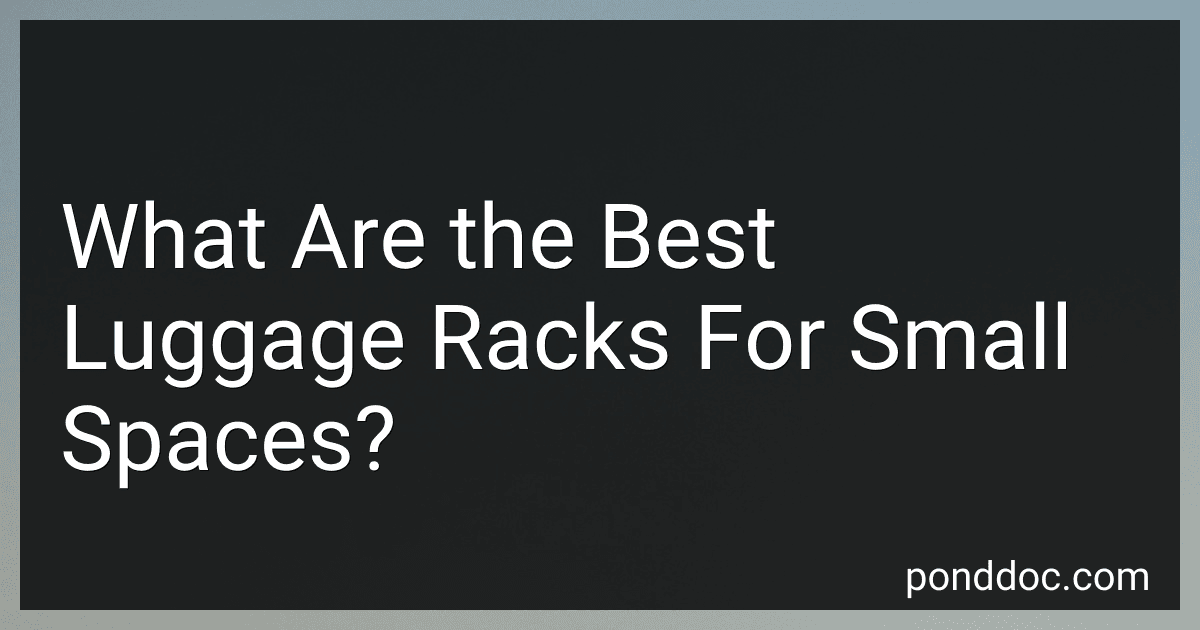 What Are the Best Luggage Racks For Small Spaces? image