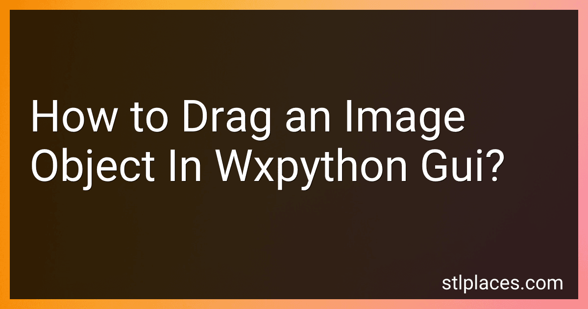 How to Drag an Image Object In Wxpython Gui? preview