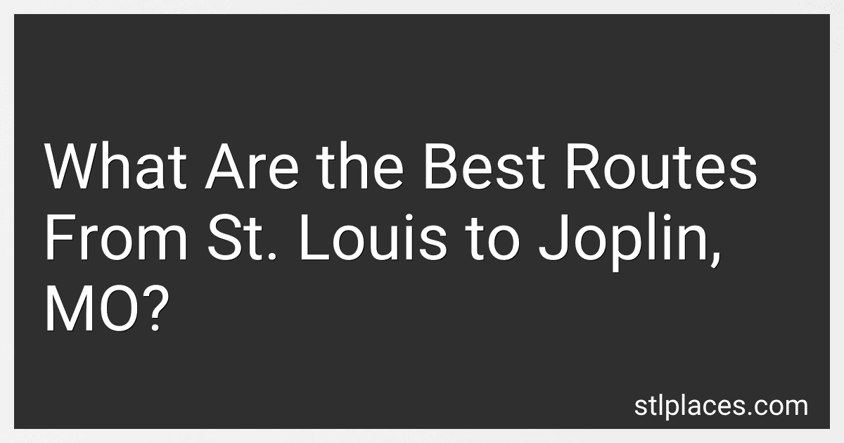 What Are the Best Routes From St. Louis to Joplin, MO? image