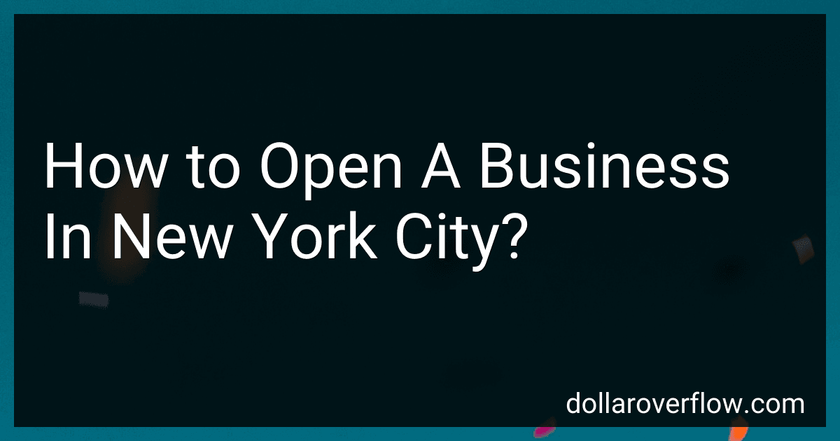 How to Open A Business In New York City? preview